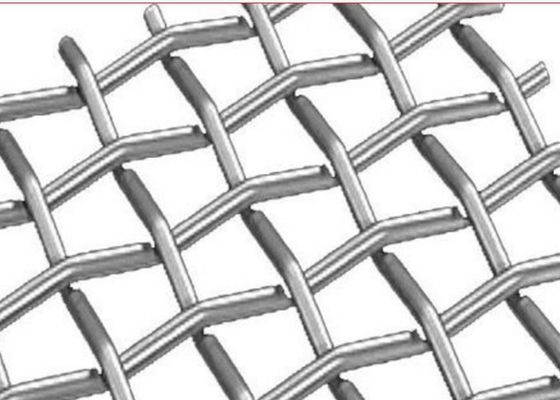 Ss304 50 micron di acciaio inossidabile con fori quadrati a maglia di filo incrinato