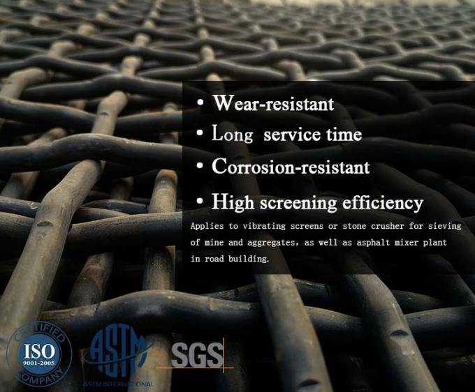 Rete metallica unita bloccata degli ss 304 40 micron, 0.8mm-12.7mm Mesh Screen architettonico 0