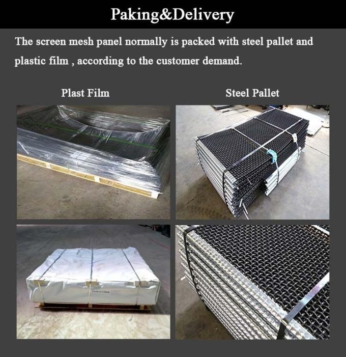 Rete metallica unita bloccata degli ss 304 40 micron, 0.8mm-12.7mm Mesh Screen architettonico 3