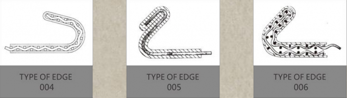 Anti della piegatura della serratura di corrosione 316l rete 300 il foro del micron 12.8mm resistente 5