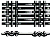 Anti della piegatura della serratura di corrosione 316l rete 300 il foro del micron 12.8mm resistente 3