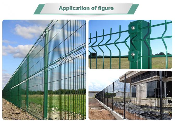 3D Mesh Fence Garden Fence Welded Mesh Fence da vendere